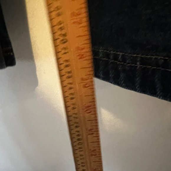 Duluth Trading Blue Jeans Mens Size 34 x 30 Work Heavy Relaxed Dark Wash 3237-76 - Picture 5 of 11